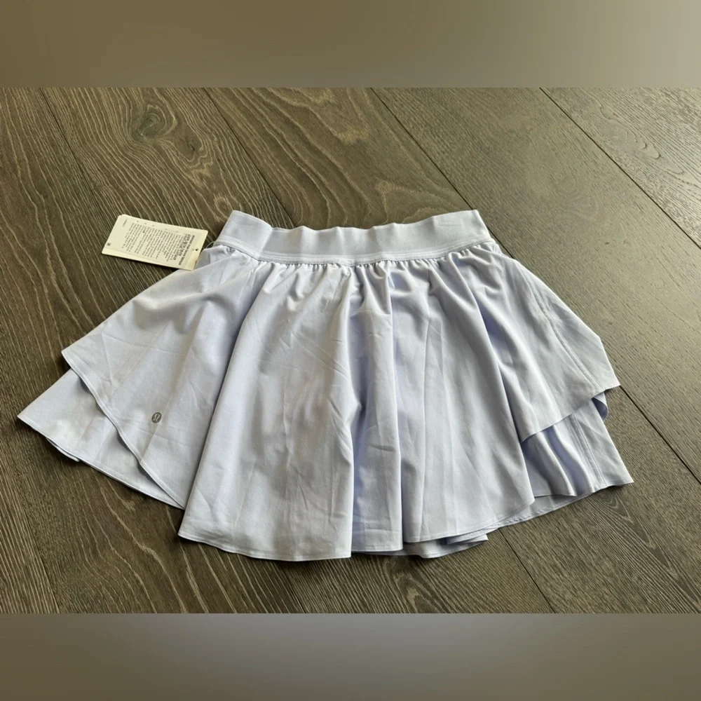 Lululemon Court Rival High-Rise Skirt *Long in Pastel Blue Size 8
